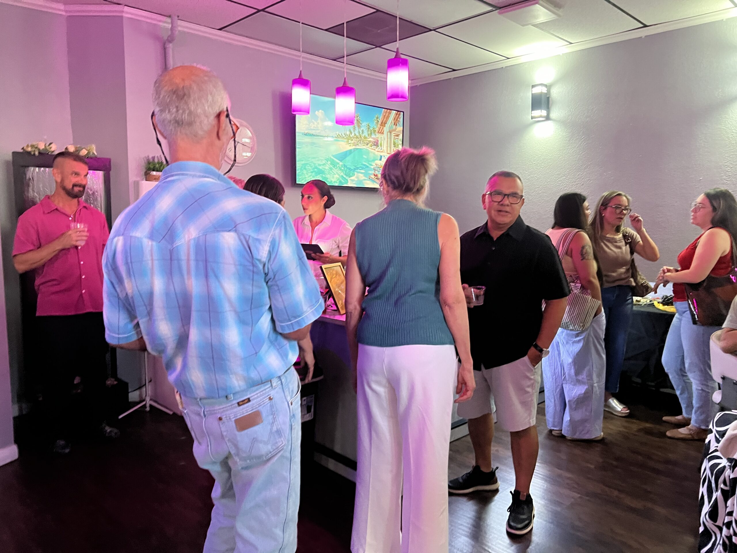 Corporate event and professional group gathering